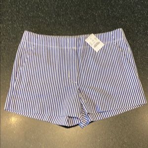 Crewcuts Girls 12 Seersucker Shorts